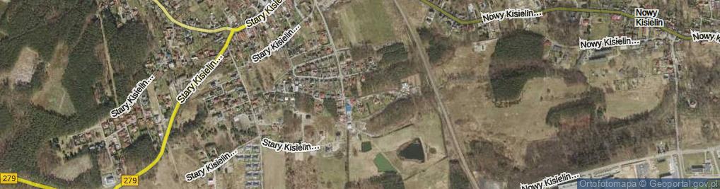 Zdjęcie satelitarne Stary Kisielin-Grzybowa ul.